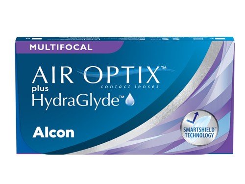 Lentes de contacto Air Optix Plus con Hydraglyde multifocal