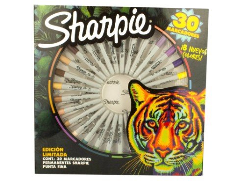 Marcadores Sharpie Ruleta 30 varios mod