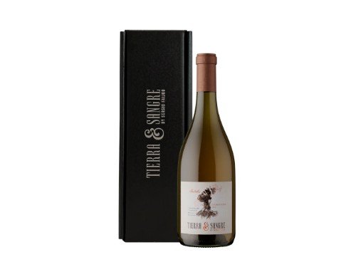 Vino Chardonnay - Bodega Tierra y Sangre con estuche x 1 unidad