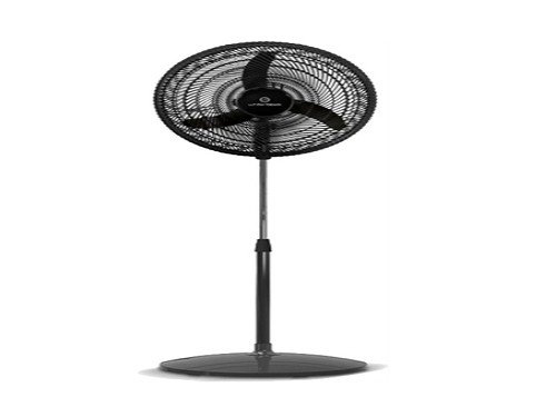 Ventilador De Pie 18" WHITENBLACK Wbvp18k 75W 3 Velocidades Negro