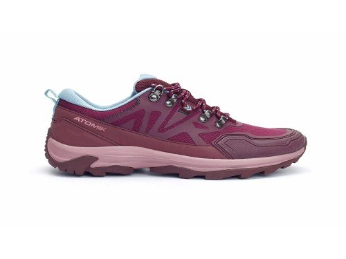 Zapatilla Deportiva Outdoor Alpes de Mujer Livianas Cereza Atomik