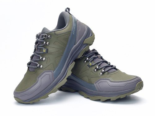 Zapatilla Deportiva Outdoor Alpes de Hombre Livianas Verde Atomik