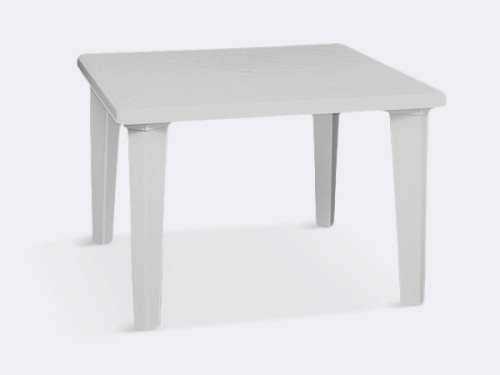 Mesa Plast. Cuadrada P/jardin De 75 X 75 Art.4313 Colombraro