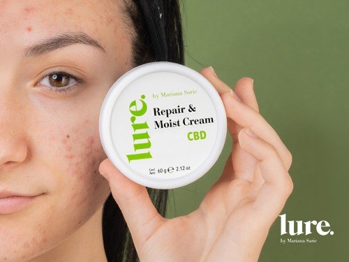 Crema Hidratante Reparadora CBD - LURE by MS