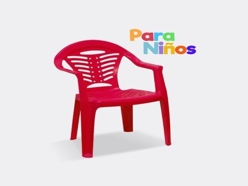 Sillita Plastica Infantil Linea Carolina Art4303 Colombraro