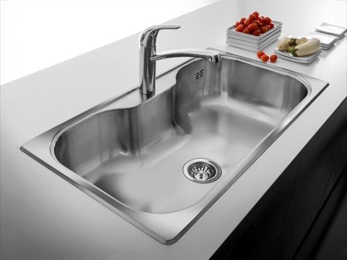 Pileta de cocina Acero Johnson luxor  si85a