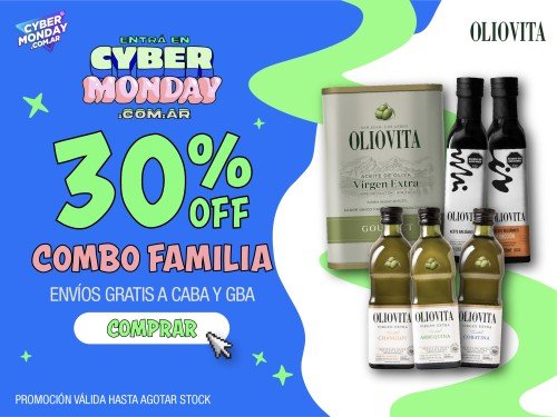 Oliovita Combo Familia-Aceite de Oliva Virgen Extra+Aceto Balsámico