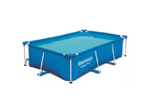 Pileta Estructural Rectangular Bestway 56403 Con Capacidad De 2300 LTS