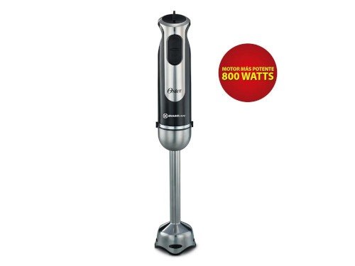 Batidora De Inmersion Stick Mixer Oster 2802 Con Vaso 800w Color Negro