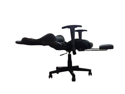 Silla Gamer Ergonómica PC Reclinable 180° Giratoria Con Apoyapies