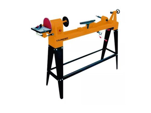 Torno Para Madera  Con Copiador Lusqtoff 1000mm 550w MCF-1000