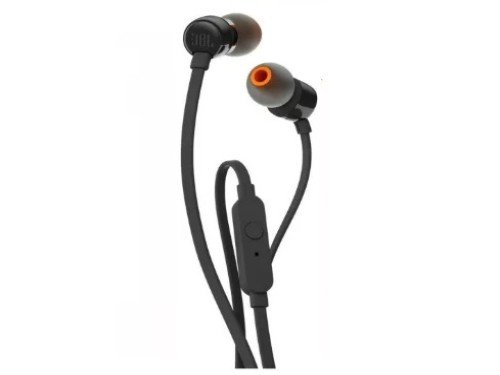 Auriculares Originales Jbl T110 Pure Bass Mic Manos Libres Negro