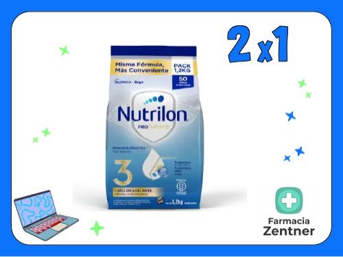 Leche Infantil Nutrilon 3 Pouch 1,2 Kg en Polvo