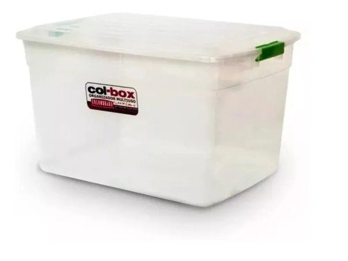 Cajas Plástica Organizadora Colbox 34 Lts. Colombraro X 6 Unidades