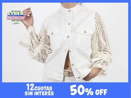 Campera de Jean  Boho Mujer EVA MILLER