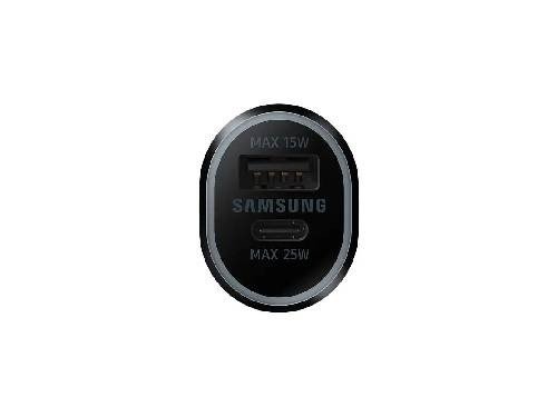 Cargador Samsung para auto Charger Duo 40W Black