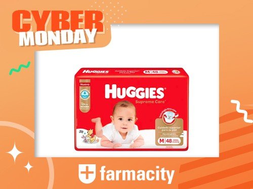 PANALES HUGGIES SUPREME CARE JUMBO M X 48