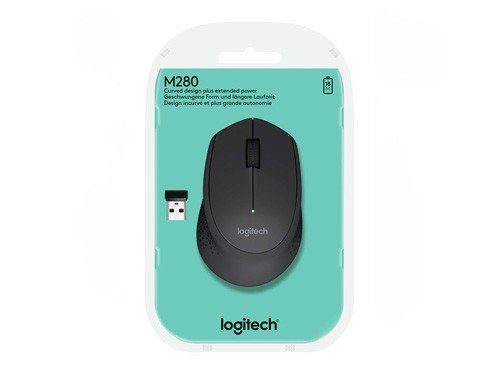 MOUSE LOGITECH INALAMBRICO NEGRO M280