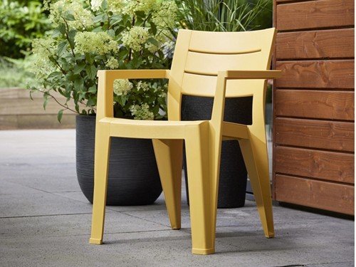 Silla De Jardin Julie Mostaza