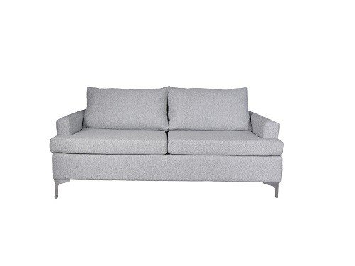 Sofa 2,5 Cuerpos Bruna C/Patas De Metal 180Cm