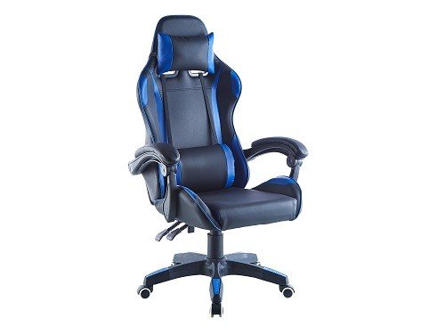 Silla Gamer Ergonómica Azul