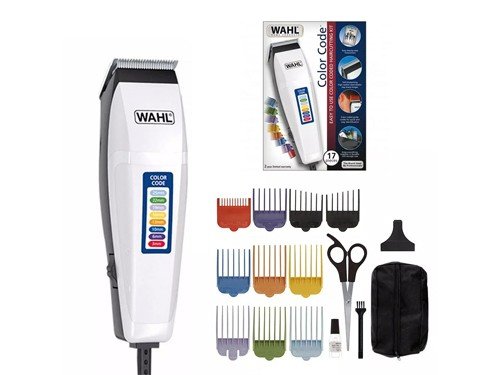 Maquina Cortadora De Pelo Wahl Color Code 17 Piezas Premium