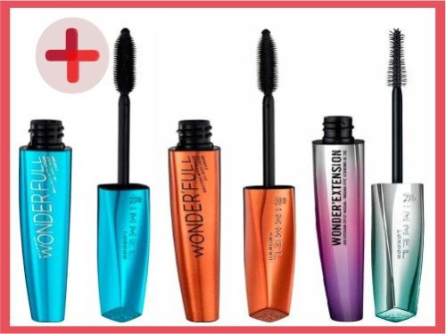 Mascara de Pestañas Wonderfull 001 Black Rimmel