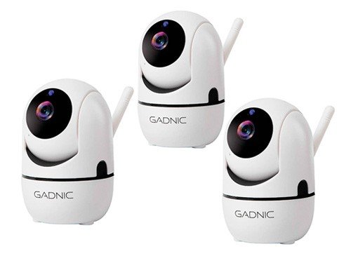 Pack x3 - Cámara de Seguridad IP Full HD Wi-Fi motorizada SX9 GADNIC