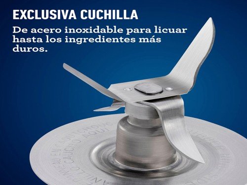 Licuadora Clásica Oster Jarra De Vidrio Silver Modelo BLST4655