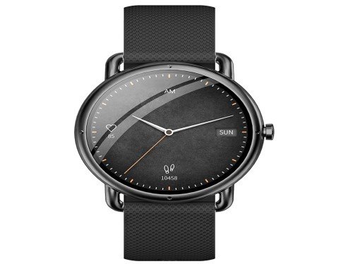 SMARTWATCH NEGRO MALLA DE SILICONA con RECEPCION DE LLAMADAS