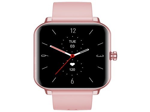 SMARTWATCH NEGRO CON MALLA DE SILICONA