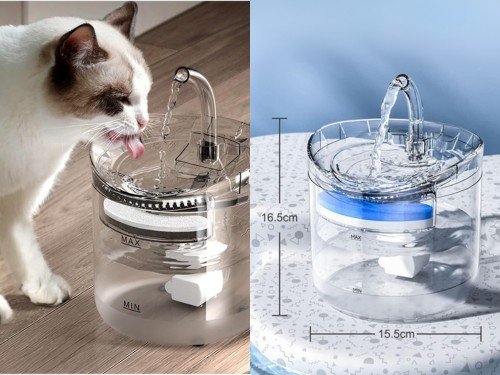 Bebedero Automático Dispenser Fuente Agua Mascota Gato Perro