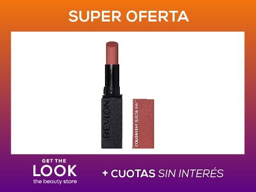 Lápiz Labial Revlon Colorstay Suede Ink