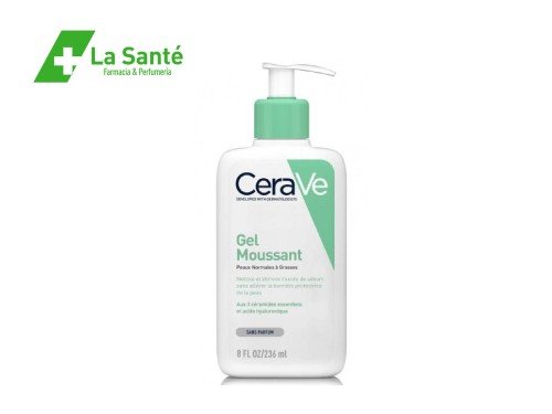 CeraVe Gel Limpiador Espumoso facial piel normal a grasa 236ml