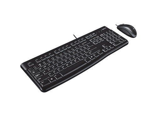 TECLADO LOGITECH + MOUSE OPTICO USB MK120