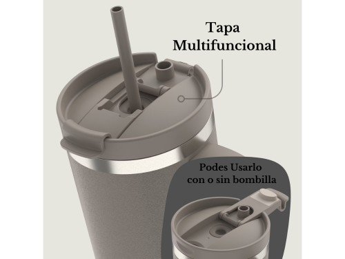 Vaso Termico Contigo c/manija Streeterville 1180 Ml Inkycap 29hs FRIO