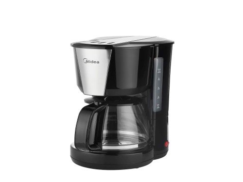 Cafetera Eléctrica de Filtro Midea 1,25Lts Color Negro