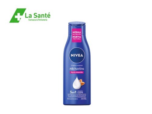 Nivea Body Crema Corporal Milk Nutritiva Piel Extra Seca 200Ml