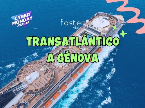 Transatlántico a Génova con ✈️ de regreso - MSC Splendida