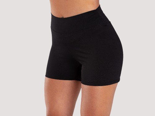 Mini Short Mujer Negro