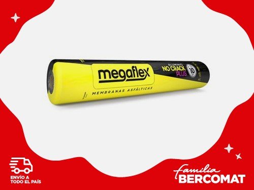 Membrana Megaflex asfaltica no crack 40 Kg