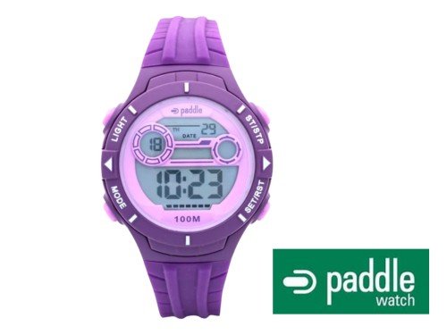 Reloj Paddle Watch Dama Digital Cronometro Alarma Calendario