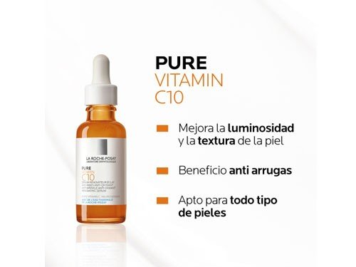 Serum Pure Vitamin C 10 Antioxidante 30ml La Roche Posay