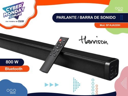 Parlante - Barra de sonido, Pot. 800 W, Bluetooth Usb-TF-Aux Harrison