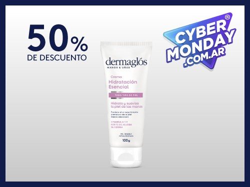 Crema Dermaglós para Manos Hidratación Esencial 100g