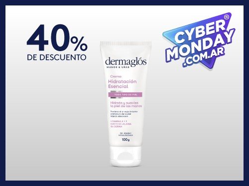 Crema Dermaglós para Manos Hidratación Esencial 100g