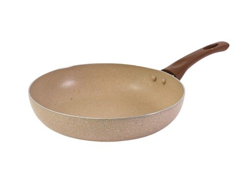 Batería de Cocina Jena 3 Piezas Beige Antiadherente Apta Inducción