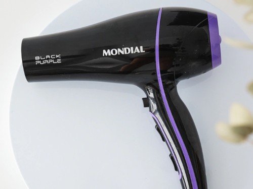 Secador De Pelo Negro Mondial 2000w 220v 3 Velocidades