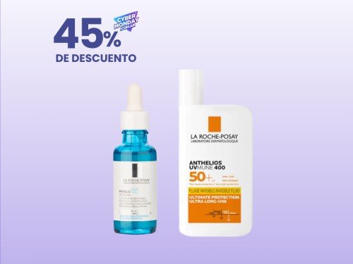 Kit Serum Hyalu B5 + Anthelios UV Mune 400 Fluido La Roche Posay