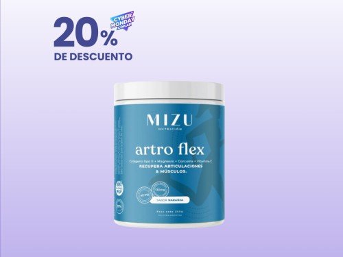 Suplemento Artro Flex Colágeno Sabor Naranja Mizu X255Gr